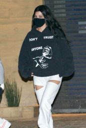 Kourtney Kardashian at Nobu in Malibu 04/19/2021