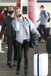 Kristin Cavallari in Travel Outfit - LAX in LA 03/31/2021