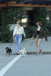 Lili Reinhart and Madelaine Petsch - Vancouver 04/21/2021