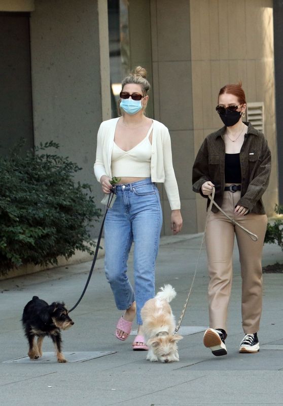 Lili Reinhart and Madelaine Petsch - Vancouver 04/21/2021