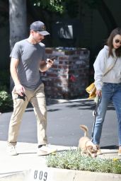 Lily Collins and Charlie McDowell - Los Angeles 04/10/2021