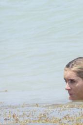 Lindsey Vonn in a Bikini at the Beach in Tulum 04/19/2021