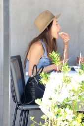 Maggie Q - Having Lunch in West Hollywood 04/02/2021