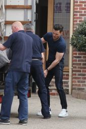 Michelle Keegan - Moving Home in Essex 04/21/2021