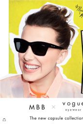 Millie Bobby Brown - Vogue Eyewear March 2021 (more photos)