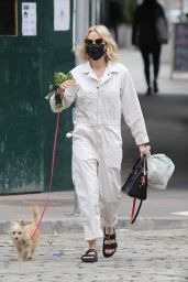 Naomi Watts in a Jumpsuit - New York 04/18/2021