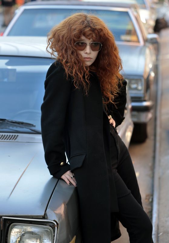 Natasha Lyonne - Filming "Russian Doll" in NYC 04/13/2021