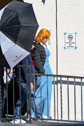 Nicole Kidman - "Being the Ricardos" Filming Set in Los Angeles 04/27/20217