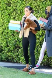 Olivia Culpo in Workout Outfit 04/28/2021