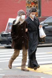 Patti Smith and Jesse Smith - Soho in New York 04/04/2021