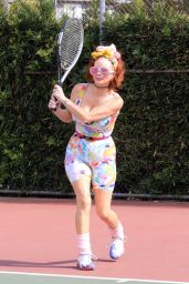Phoebe Price at the Courts in LA 04/28/2021