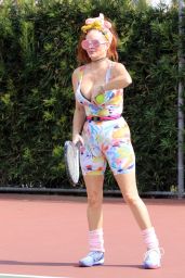 Phoebe Price at the Courts in LA 04/28/2021