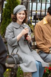 Rachel Brosnahan and John Waters - "The Marvelous Mrs. Maisel" Set in in NYC 03/31/2021
