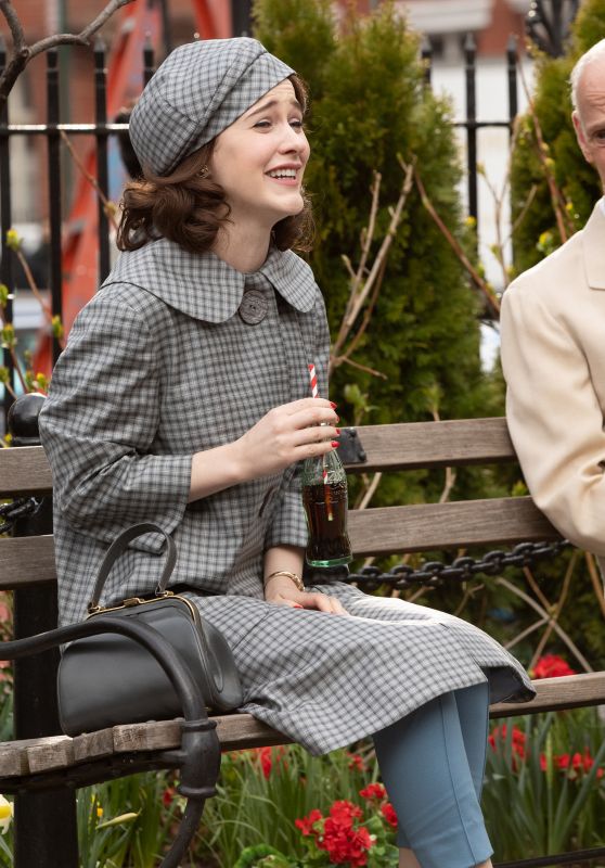 Rachel Brosnahan and John Waters - "The Marvelous Mrs. Maisel" Set in in NYC 03/31/2021