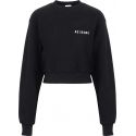 Re/Done Embroidered French Cotton-Terry Sweatshirt