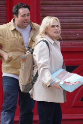 Rebel Wilson - "The Almond and the Seahorse" Filming Set in London 04/26/2021