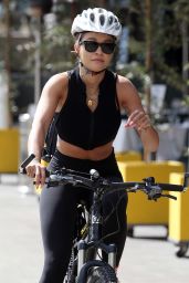 Rita Ora - Bike Ride in Sydney 04/14/2021