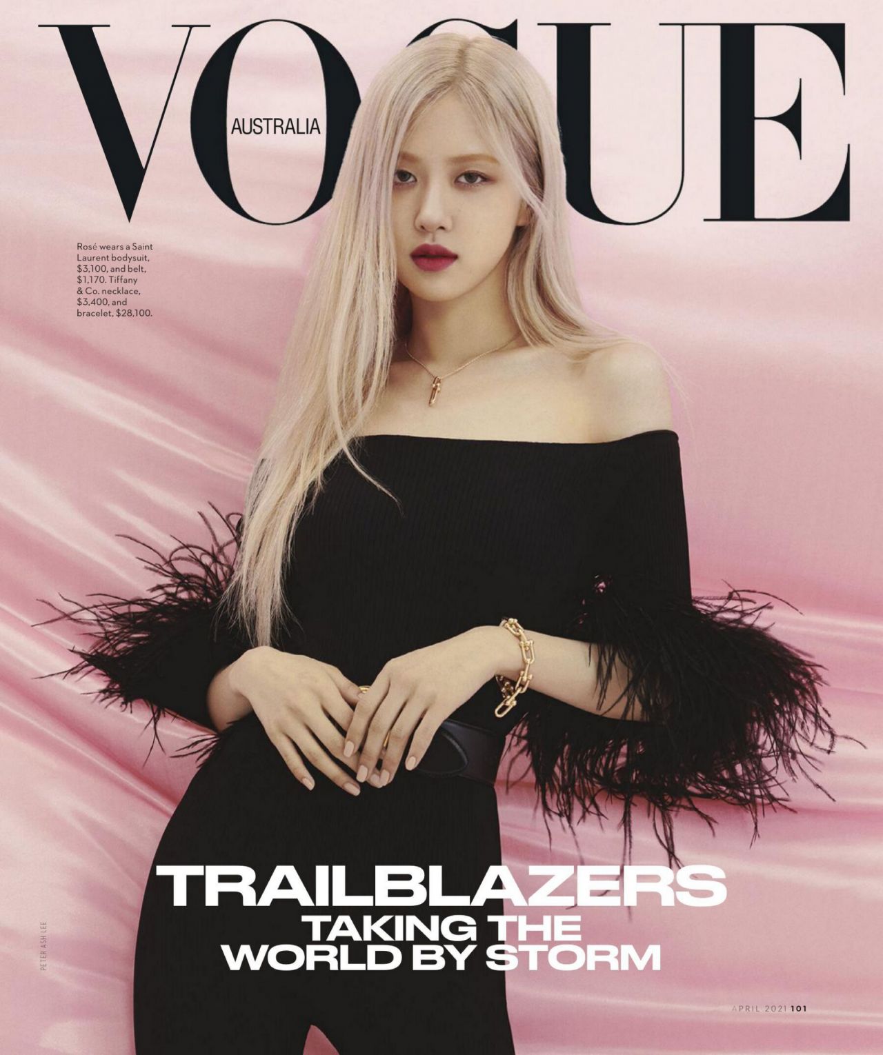 Rosé - Vogue Australia April 2021 Issue • CelebMafia