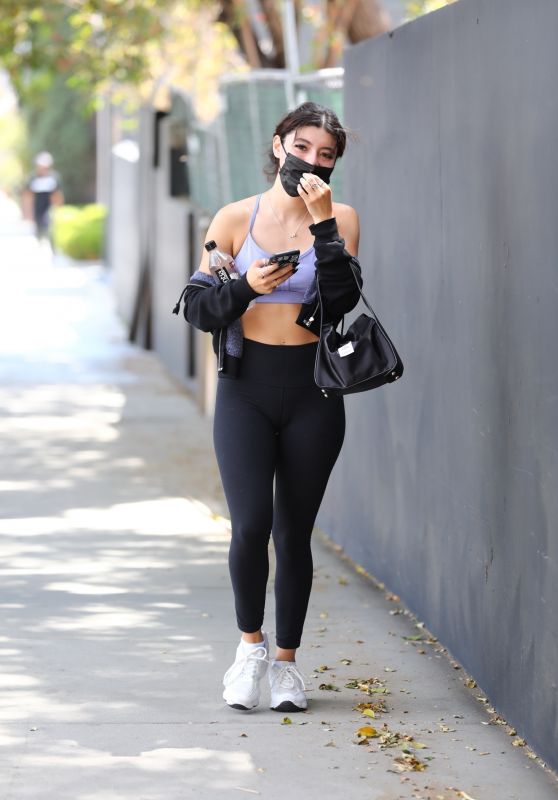 Sabrina Quesada - Leaving Dogpound Gym in West Hollywood 04/27/2021