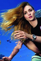 Sophie Turner - Photoshoot for LV Tambour Street Diver 2021 Campaign