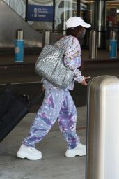 Vanessa Hudgens at LAX Airport in LA 03/31/2021