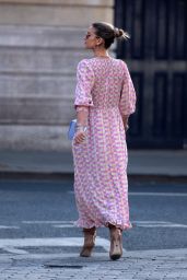 Vogue Williams in Summer Dress 04/11/2021