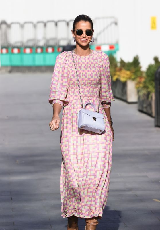 Vogue Williams in Summer Dress 04/11/2021