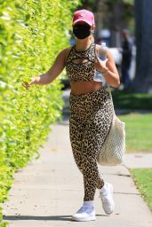 Addison Rae at a Pilates Session in West Hollywood 05/12/2021