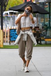 Alessandra Ambrosio - Out For Lunch at Bottega Louie in West Hollywood 05/15/2021