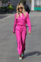 Ashley Roberts in a Pink Shell Suit 05/06/2021