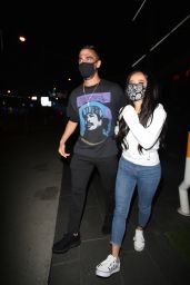 Becky G at BOA Steakhouse in West Hollywood 05/10/2021