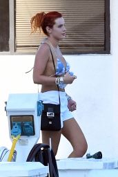 Bella Thorne in Bikini Top - Miami 05/05/2021
