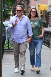 Brooke Shields With Husband Chris Henchy - Manhattan