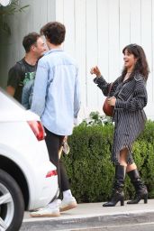 Camila Cabello at the San Vicente Bungalows in West Hollywood 05/25/2021
