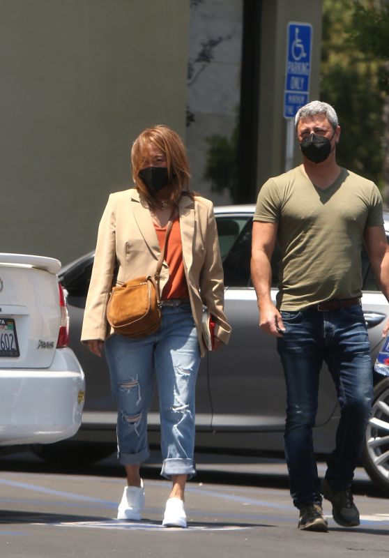 Carrie Ann Inaba and Fabien Viteri - Out in Los Angeles 05/20/2021