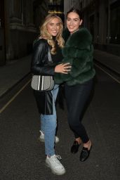 Chloe Ross and Maddy Ross at Madisons Roof Bar in London 05/01/2021