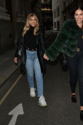 Chloe Ross and Maddy Ross at Madisons Roof Bar in London 05/01/2021