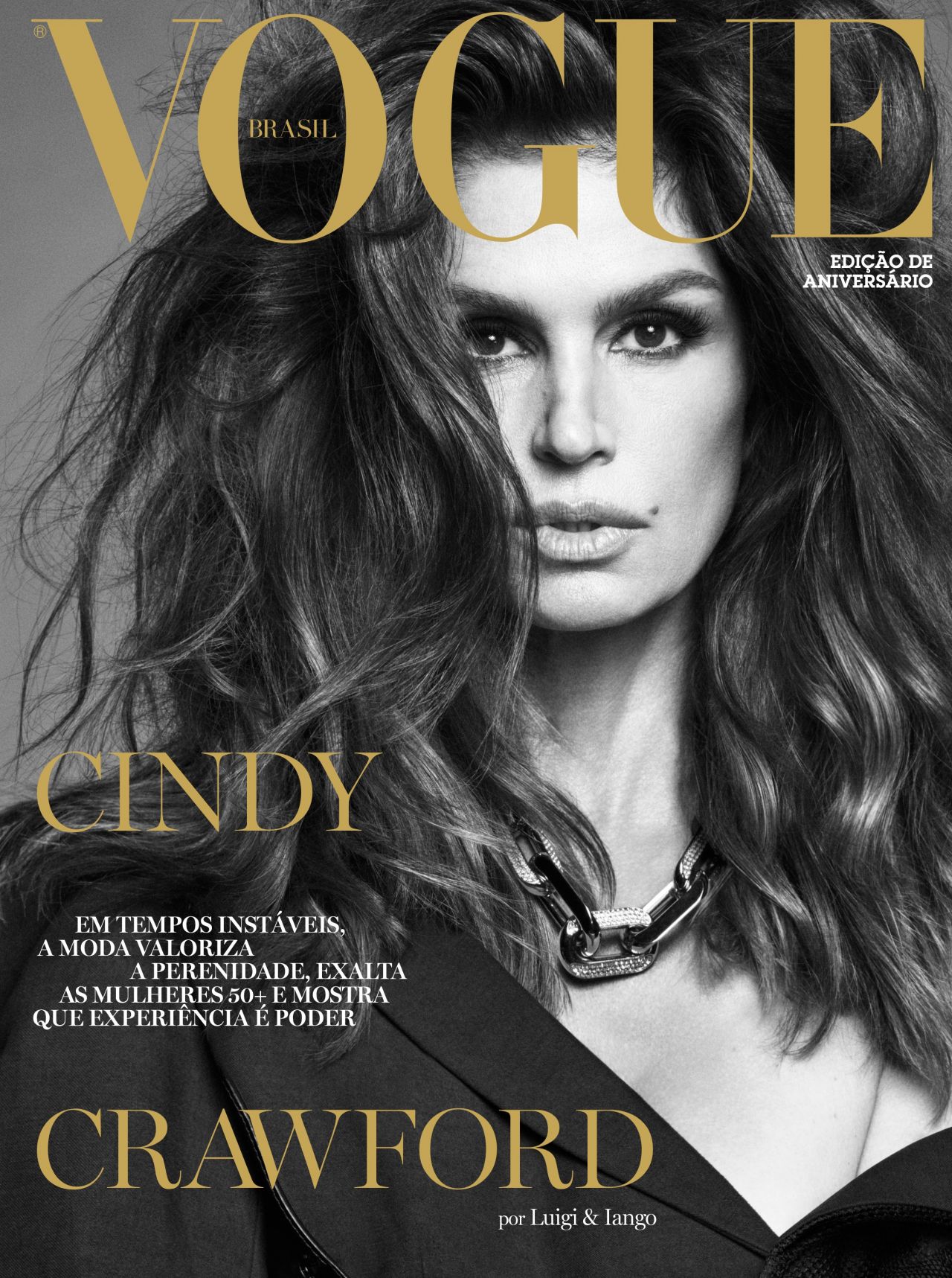 Cindy Crawford - Vogue Brazil May 2021 • CelebMafia