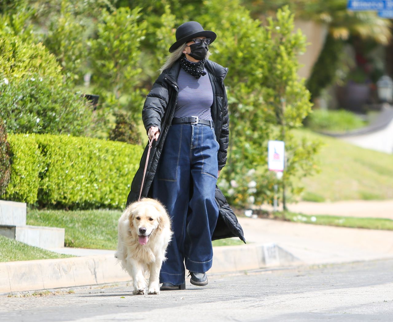 Diane Keaton - Out in Los Angeles 05/01/2021 • CelebMafia