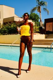 Diarra Sylla by the Pool in Palm Springs 05/10/2021