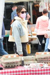 Eiza Gonzalez at a Farmers Market in LA 05/30/2021