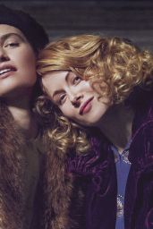 Emily Beecham and Lily James - The Pursuit of Love Promoshoot 2021
