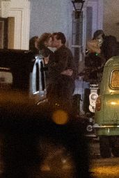 Emma Corrin and Harry Styles - "My Policeman" Filming Set in Brighton 05/03/2021