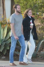 Emma Watson With Beau Leo Robinton in LA 05/22/2021