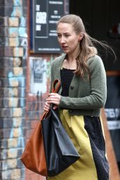 Erin Doherty - "Chloe" Filming Set in Bristol 05/11/2021