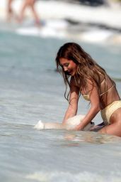 Francesca Farago in a Bikini - Beach in Mexico 05/21/2021