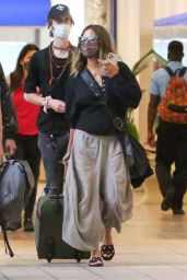 Halle Berry - Arriving at Orlando International Airport 05/05/2021