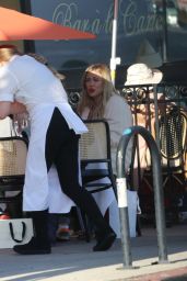 Hilary Duff at Petit Trois in LA 05/04/2021