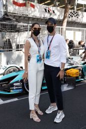 Iris Mittenaere and Léa Seydoux - Monaco E-Prix 2021 05/08/2021