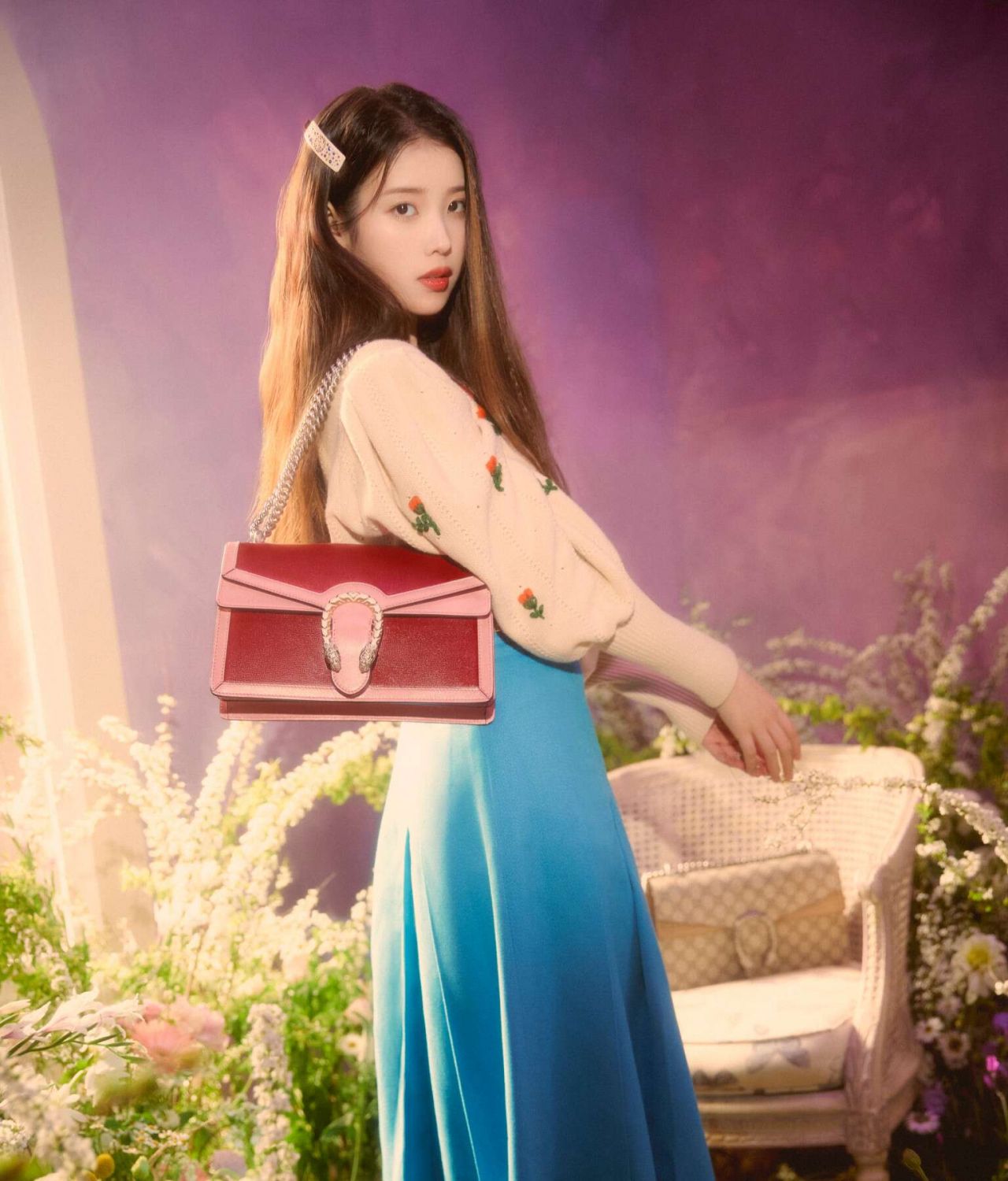 IU - Photographed for Gucci's "Gucci Beloved" Campaign 2021 • CelebMafia